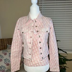 💗RARE💗 Authentic Vintage Christian Dior Pink Trotter Monogram Size 4
